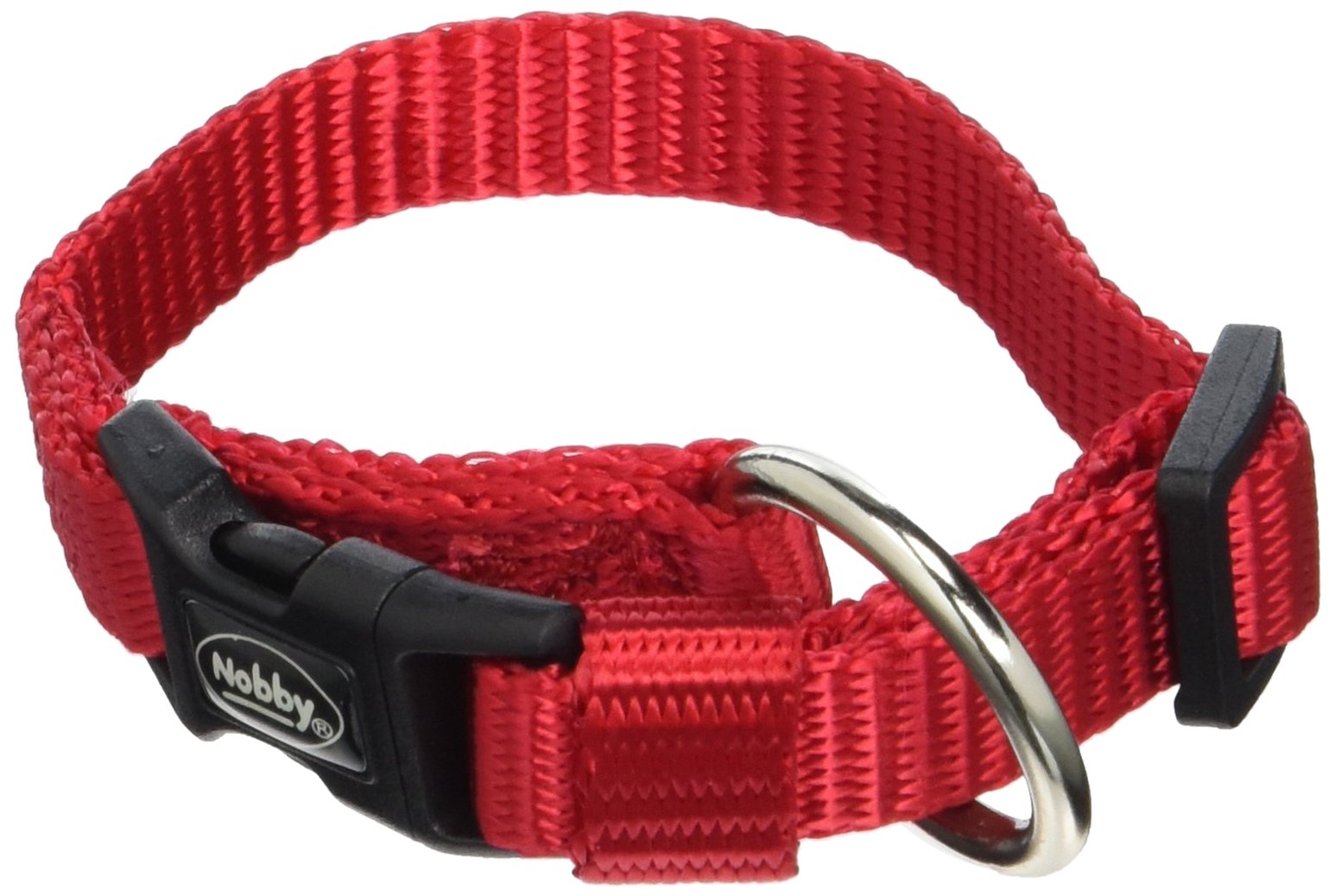 Premium Classic Dog Collar - Durable Nylon Pet Collar with Adjustable Buckle for Small Medium Large Dogs - Perfect for Walking, Training & Outdoor Adventures