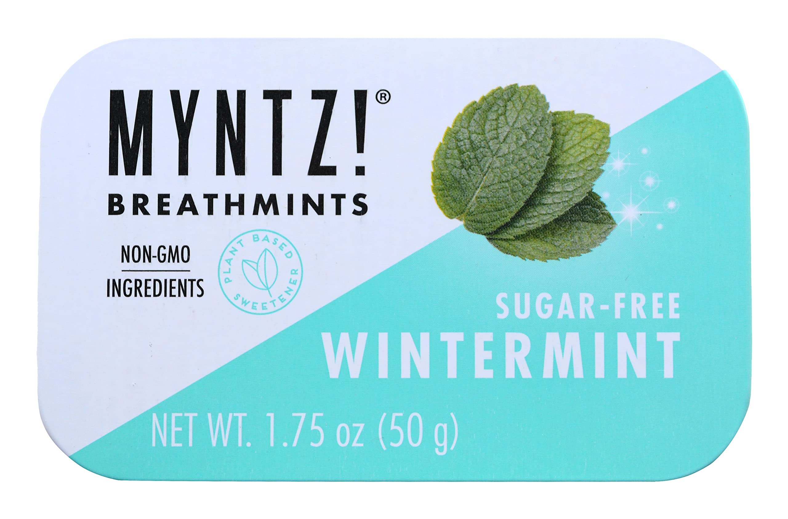 Myntz Brand Wintergreen Mints - 8 Pack of 1.75oz Tins, Refreshing Wintergreen Flavor for Fresh Breath | Perfect for Office, Travel & After Meals