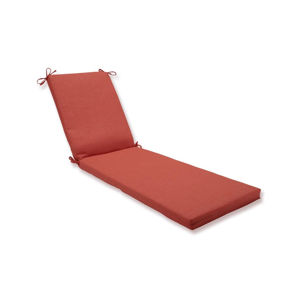 Pillow Perfect Rave Solid Indoor/Outdoor Chaise Lounge Cushion - 80