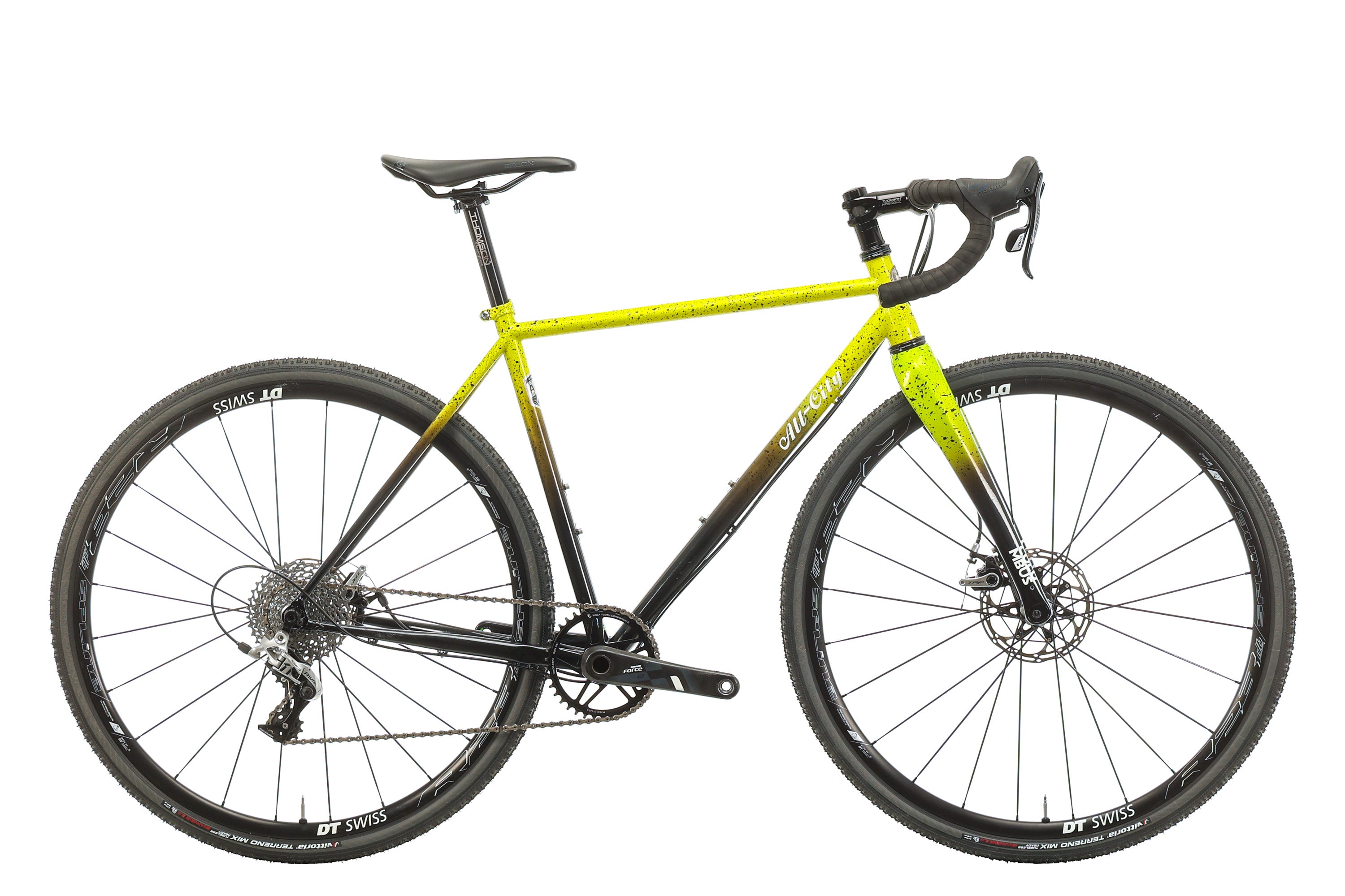 2019 All City Macho King A.C.E. Cyclocross Bike - 49cm Lightweight Aluminum Frame for Racing & Adventure Riding - Perfect for Cyclocross Competitions, Gravel Roads & Urban Commuting