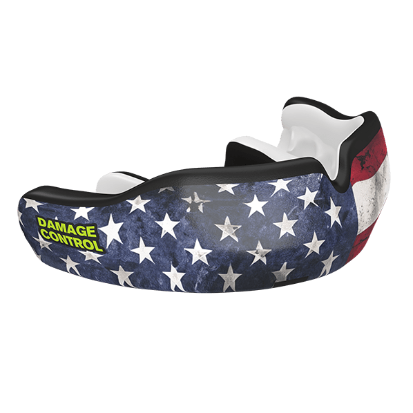 Custom Fit American Flag Mouthguard - Patriotic Dental Guard for Sports & Outdoor Activities - Perfect for Football, Boxing, and Teeth Grinding Protection