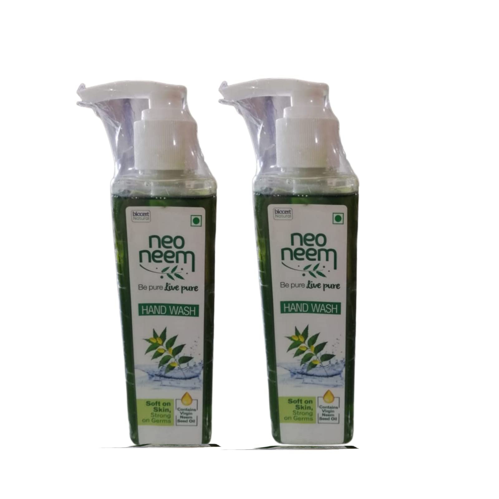 Natural Neem Hand Wash for Healthy Skin - Antibacterial & Moisturizing - Perfect for Daily Use at Home, Office, or Travel