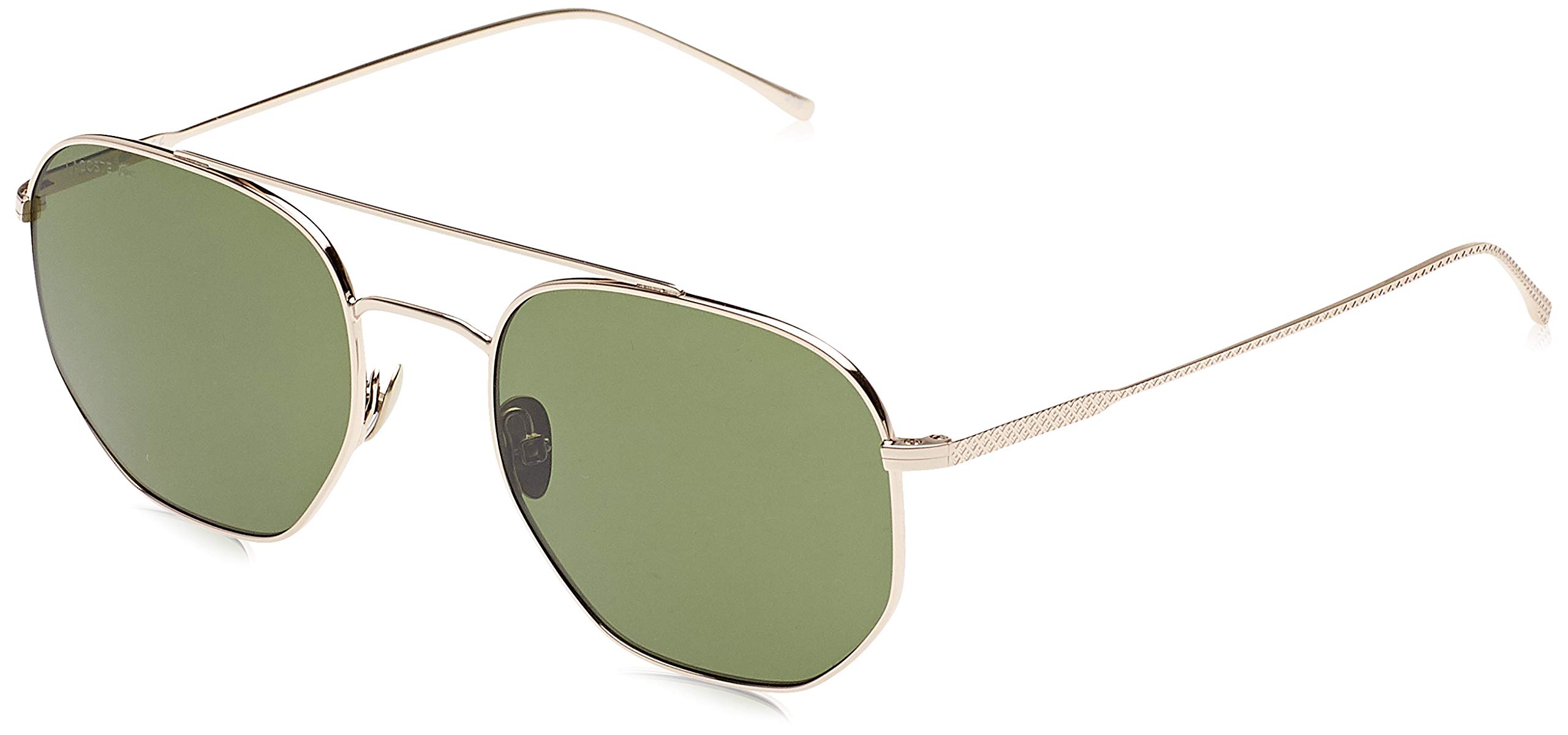 Lacoste L210s Square Sunglasses for Men & Women - UV Protection Polarized Lens - Classic Fashion Sunglasses for Outdoor, Driving, Beach & Travel