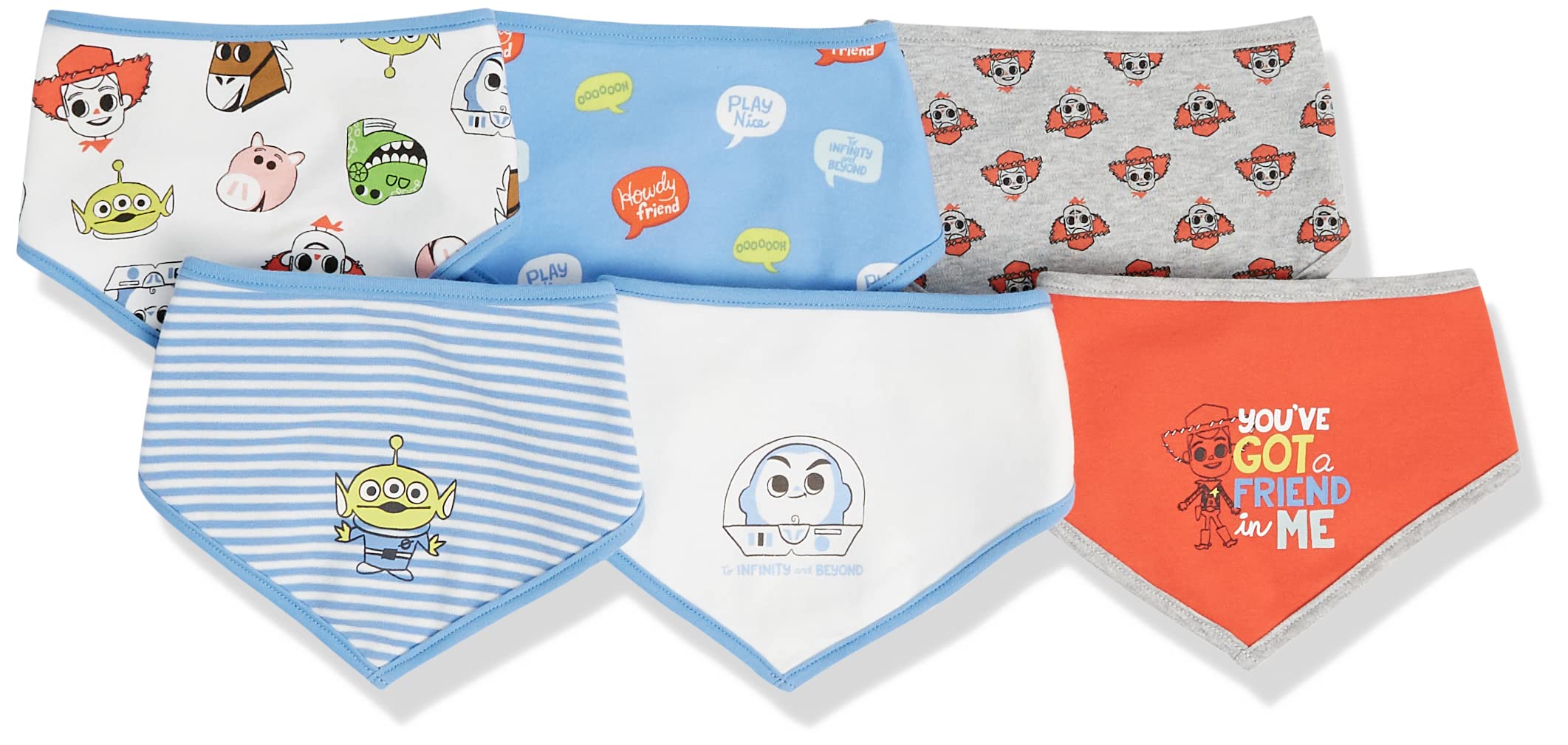 Disney Marvel Star Wars Baby Boys' Bibs Multipack - Soft Absorbent Drool Bibs for Infants & Toddlers - Perfect for Feeding, Teething & Playtime