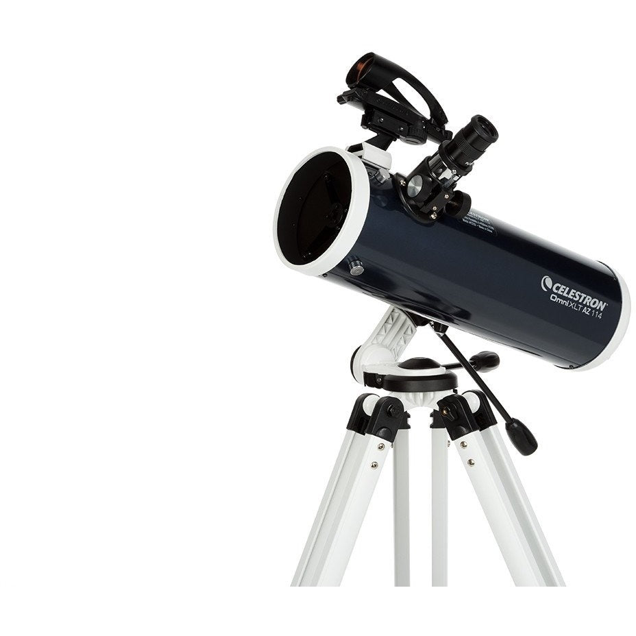 Omni XLT AZ 114 Telescope - Premium Refractor Telescope for Astronomy Beginners | Perfect for Stargazing, Moon Observation & Backyard Exploration