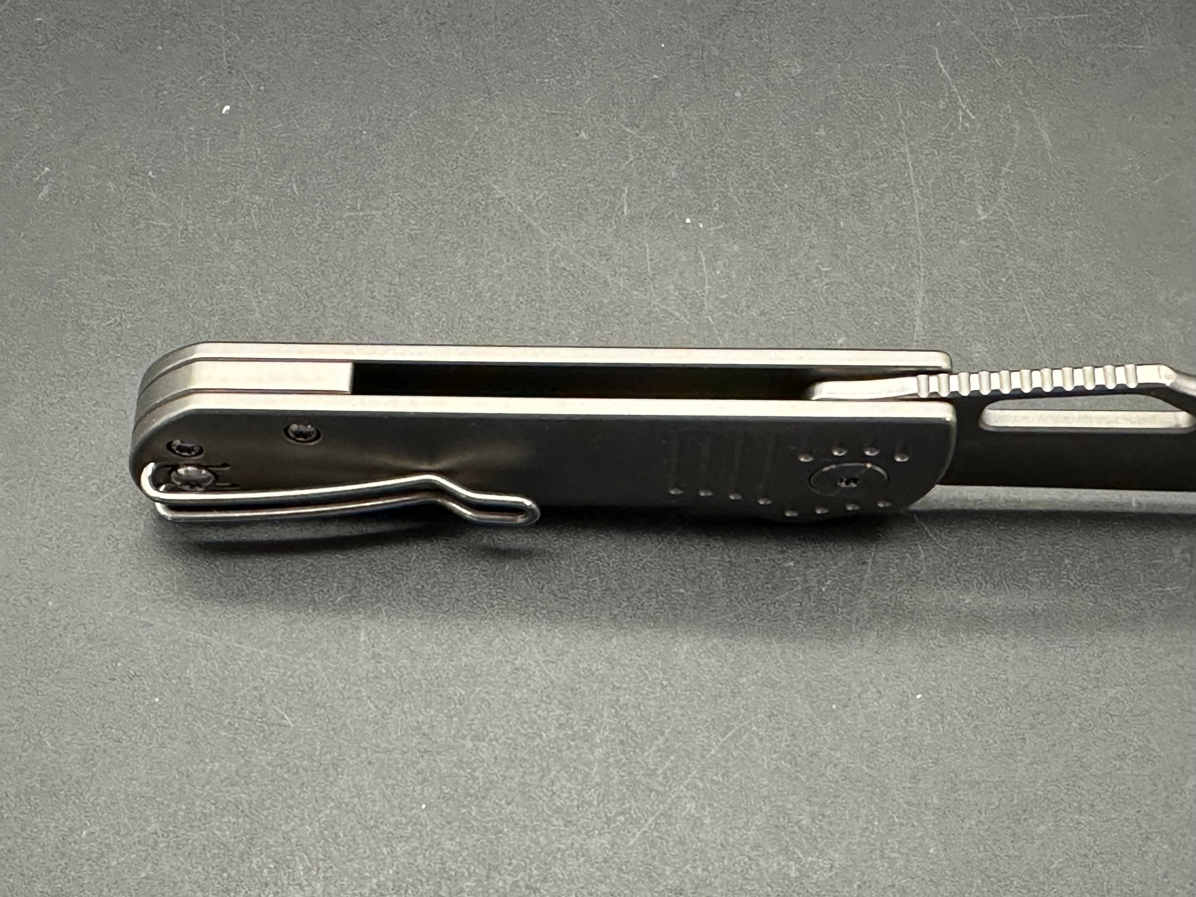 Premium Pony Stout Folding Knife - Beadblasted Stonewashed Titanium Handle & S90V Steel Blade - Perfect for EDC, Camping, Hunting and Outdoor Survival
