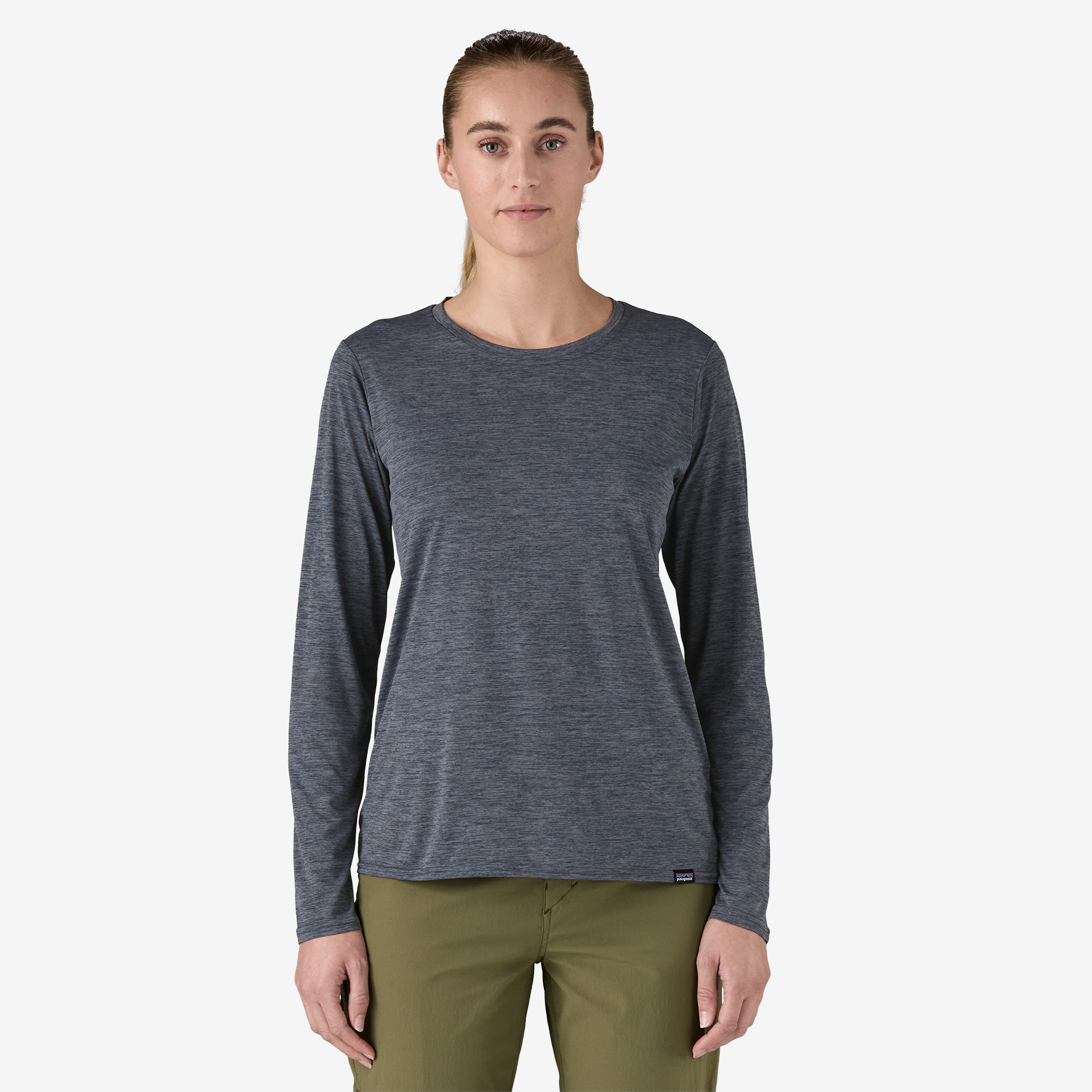 Women's Long Sleeve Capilene® Cool Daily Shirt - Breathable Moisture-Wicking Hiking & Outdoor Activewear Top for Running, Yoga & Travel