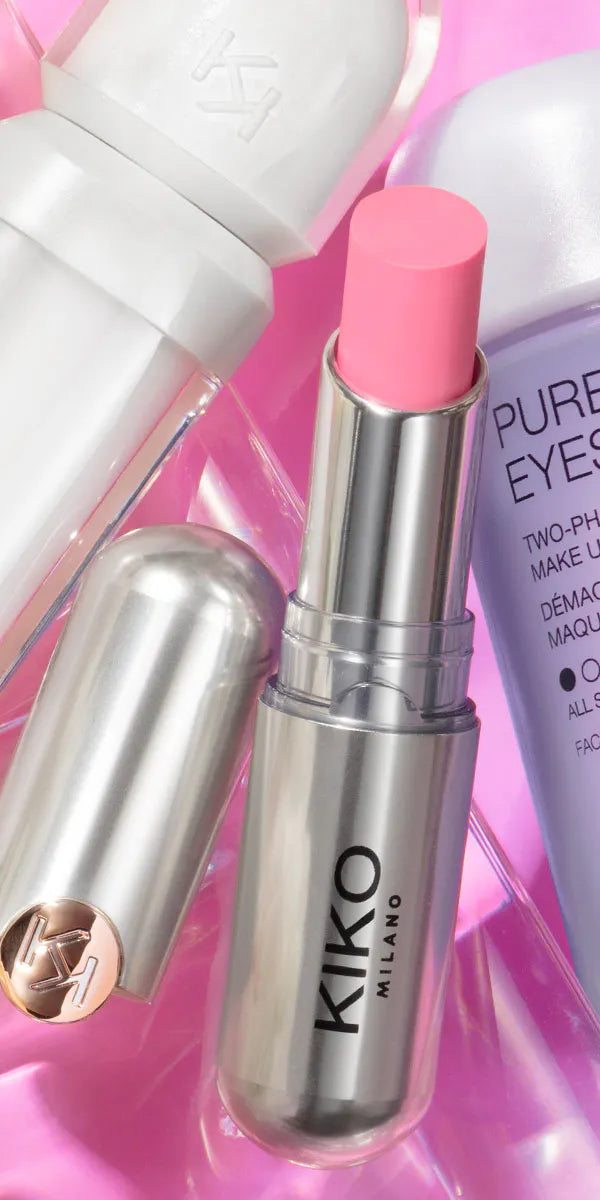KIKO Colored Lip Balm - Moisturizing & Tinted Lip Care for Dry Lips | Perfect for Everyday Wear, Hydration & Natural Makeup Look