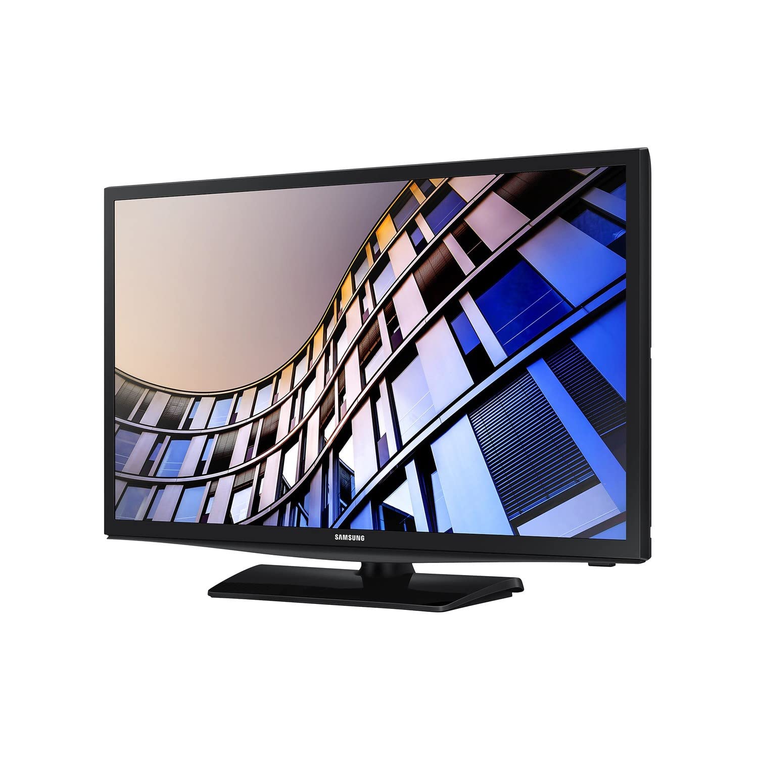 Samsung N4300 24 Inch Smart TV with Ultra Clean View & PurColor Technology - Full HD Streaming TV with HDMI, USB Ports & Built-in TV Plus - Ideal for Gaming, Bedroom, Dorm Room & Small Spaces
