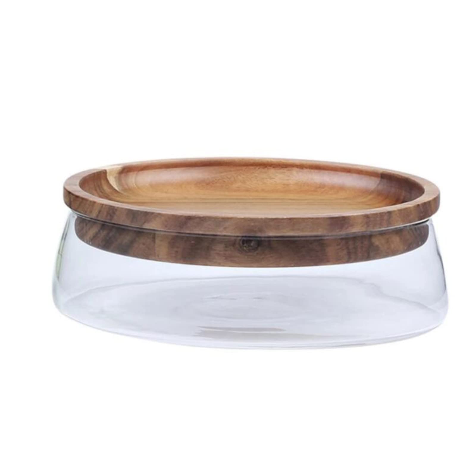 Double Layer Fruit and Nut Storage Container with Lid - Airtight Kitchen Organizer for Candy, Snacks, and Dry Foods | Perfect for Home, Office, and Picnic Use