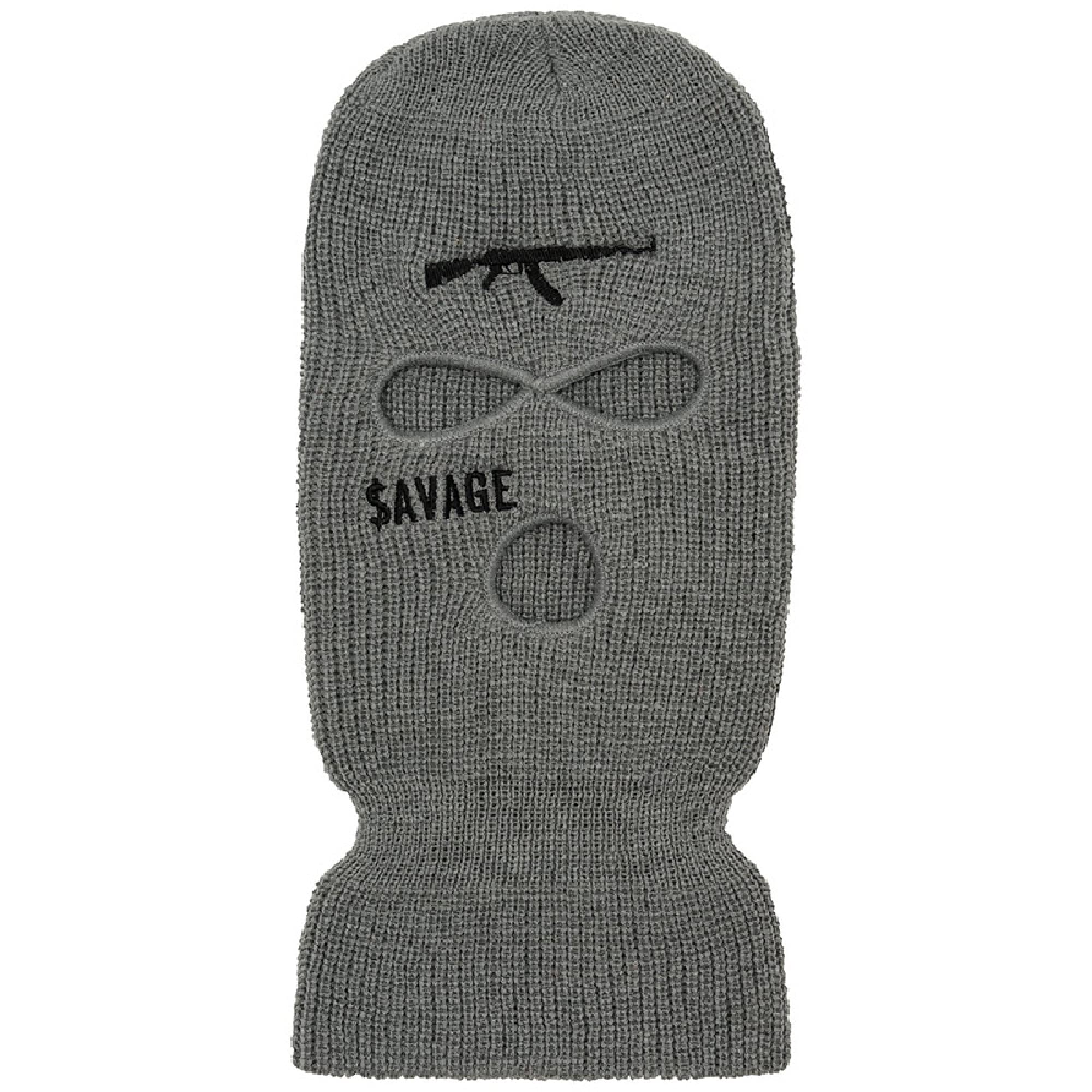 ISWMM 3-Hole Ski Mask - Wool Knit Winter Balaclava for Men & Women - Windproof Cold Weather Face Cover for Skiing, Snowboarding, Cycling & Outdoor Activities
