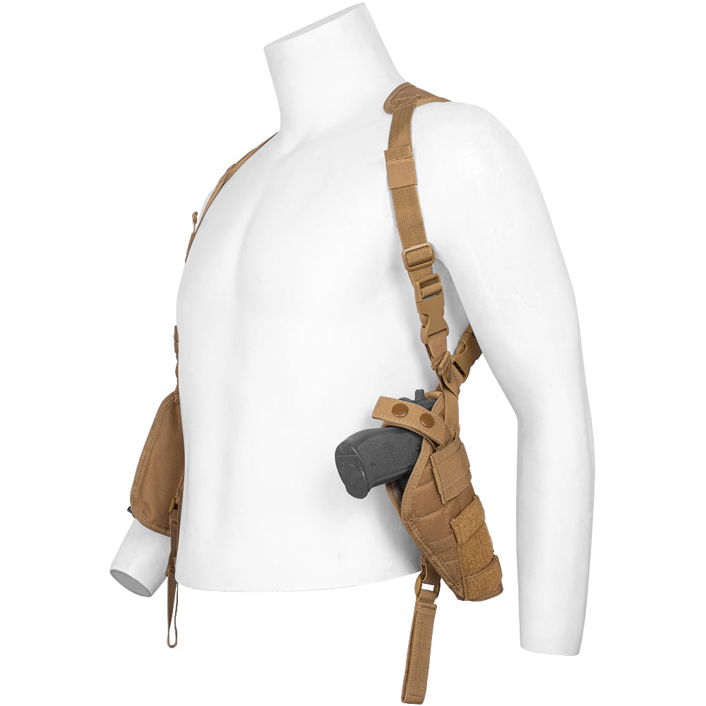 Premium Tactical Shoulder Holster for Concealed Carry - Comfortable & Adjustable Gun Holster for Pistols & Revolvers - Perfect for Outdoor Activities, Hunting, and Personal Protection