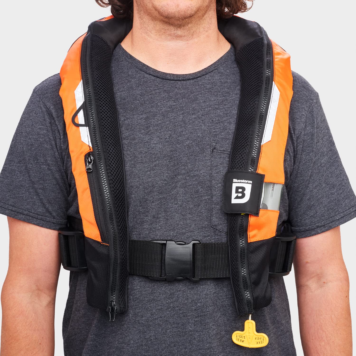 BLUESTORM Arcus 40 Automatic Inflatable Life Jacket for Adults - US Coast Guard Approved PFD | Boating, Kayaking, Fishing & Water Sports Safety Gear