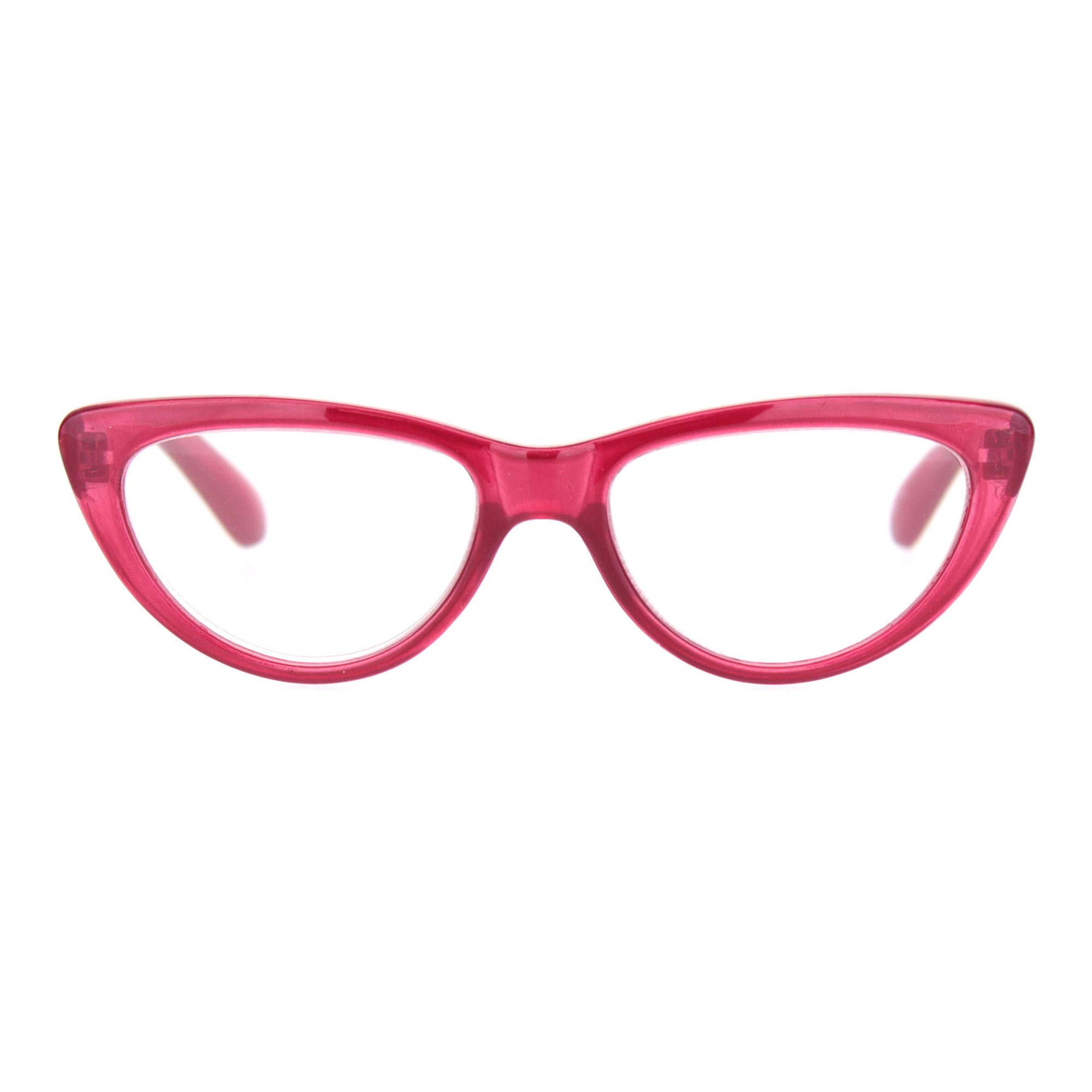 PASTL Women's Reading Glasses with Magnifying Lens - Stylish Cateye Frame in Vibrant Colors - Perfect for Reading, Crafts & Close Work