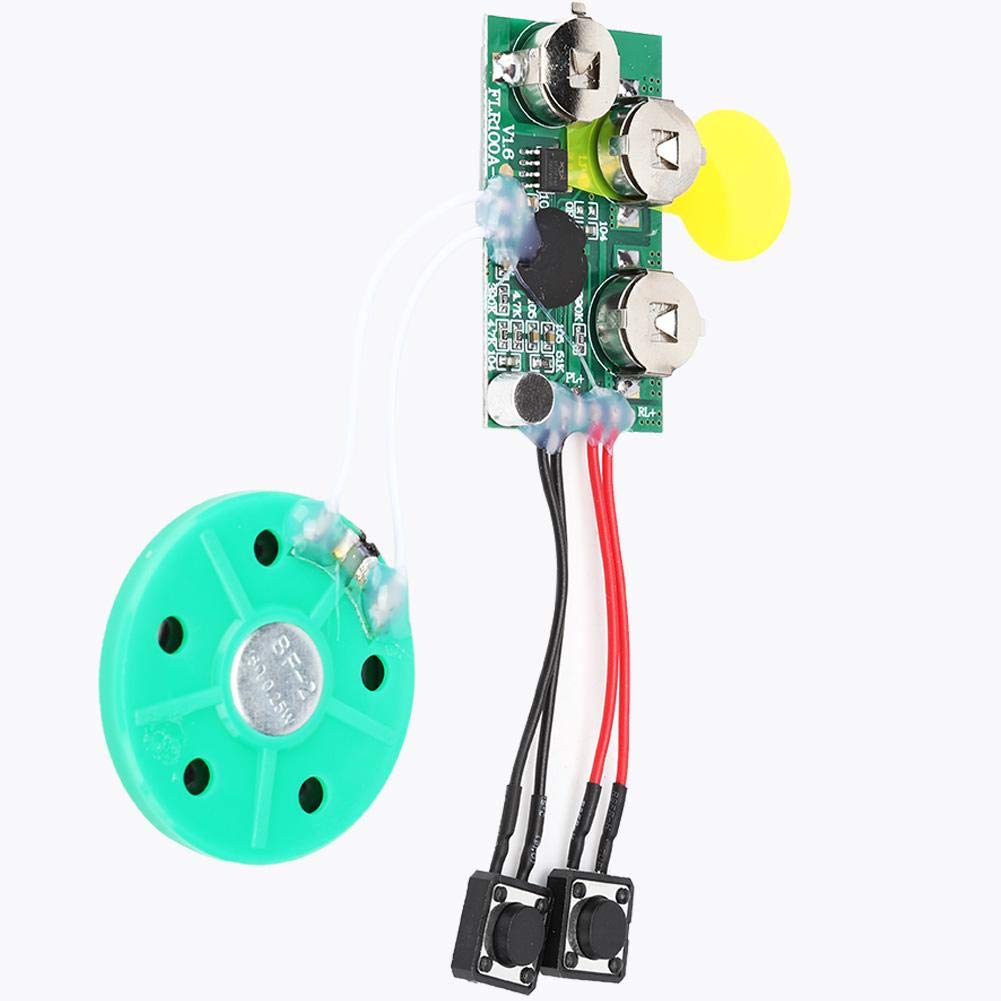 DIY Greeting Card Module - 60 Seconds Recordable Voice Sound Chip with High Quality Audio (Loop Play) - Perfect for Christmas Cards, Birthday Wishes, Wedding Invitations & Special Occasion Gifts