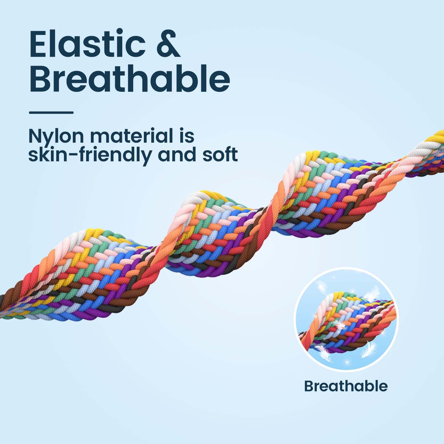 Stretchy Adjustable Solo Loop Band for Apple Watch 38mm 40mm 41mm 42mm 44mm 45mm 49mm - Elastic Braided Nylon Strap Compatible with iWatch Series SE 8 7 6 5 4 3 2 1 - Perfect for Workouts, Running & Everyday Wear (Unisex Design for Men & Women)