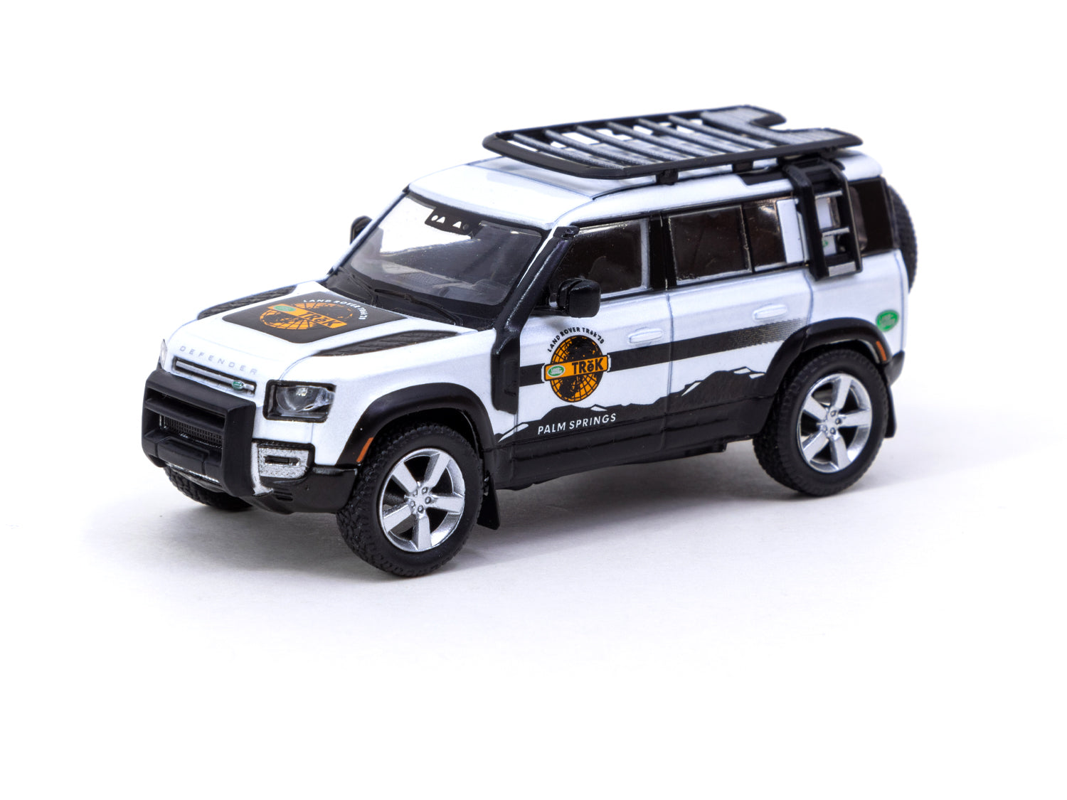 Tarmac Works 1/64 Scale Diecast Land Rover Defender 110 TRēK Edition - Premium Collectible Model Car for Display & Racing - Perfect for Diecast Collectors & Car Enthusiasts