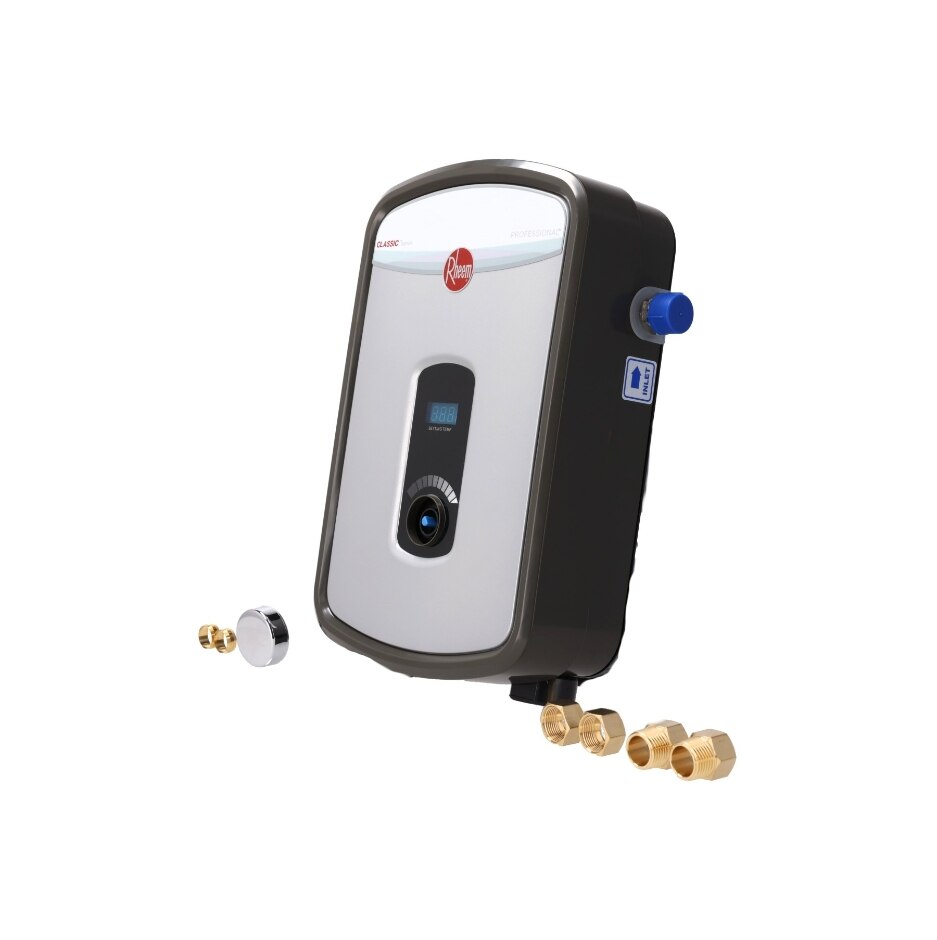 13kW Tankless Electric Water Heater 240V - Instant Hot Water On Demand - 1 Heating Chamber - Energy Efficient - Perfect for Homes, Apartments & Small Businesses (Model 685328)