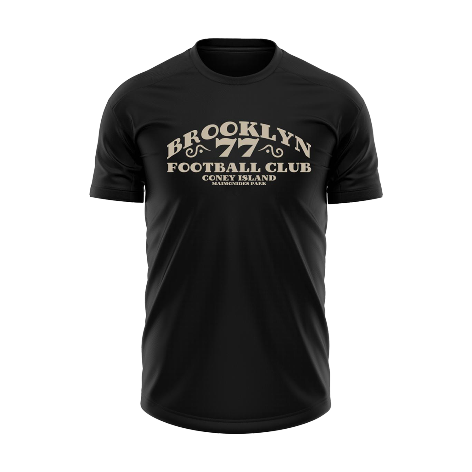 Brooklyn FC Maimonides Park Retro Black T-Shirt | Vintage Soccer Fan Apparel | Perfect for Game Day & Casual Wear