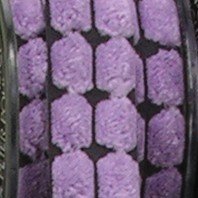 Purple Chenille Woven Edge Craft Ribbon - 1 5/8 Inch x 20 Yards Bulk Roll for DIY Scrapbooking, Gift Wrapping, Hair Bows & Home Decor