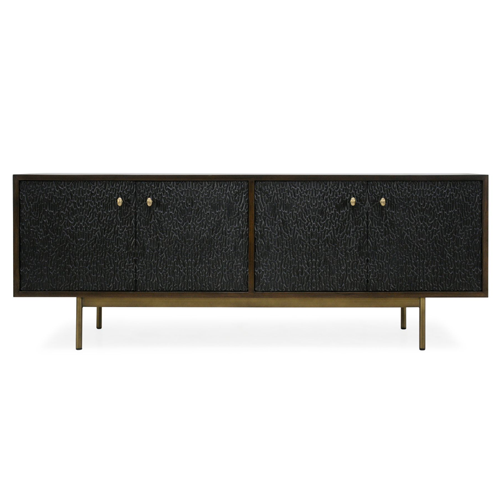 Hagen Modern TV Stand with Storage - Entertainment Center for Living Room, Bedroom & Home Theater - 60 Inch Media Console with Shelves & Cabinets