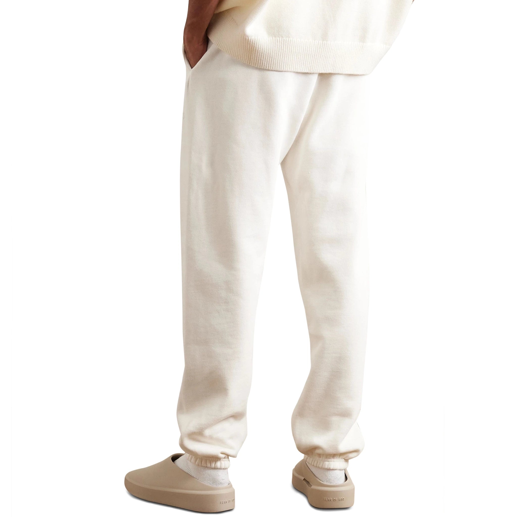 Fear of God Essentials Cloud Dancer Sweatpants FW23 - Men's Casual Joggers with Elastic Waistband | Perfect for Lounge, Gym & Streetwear Fashion