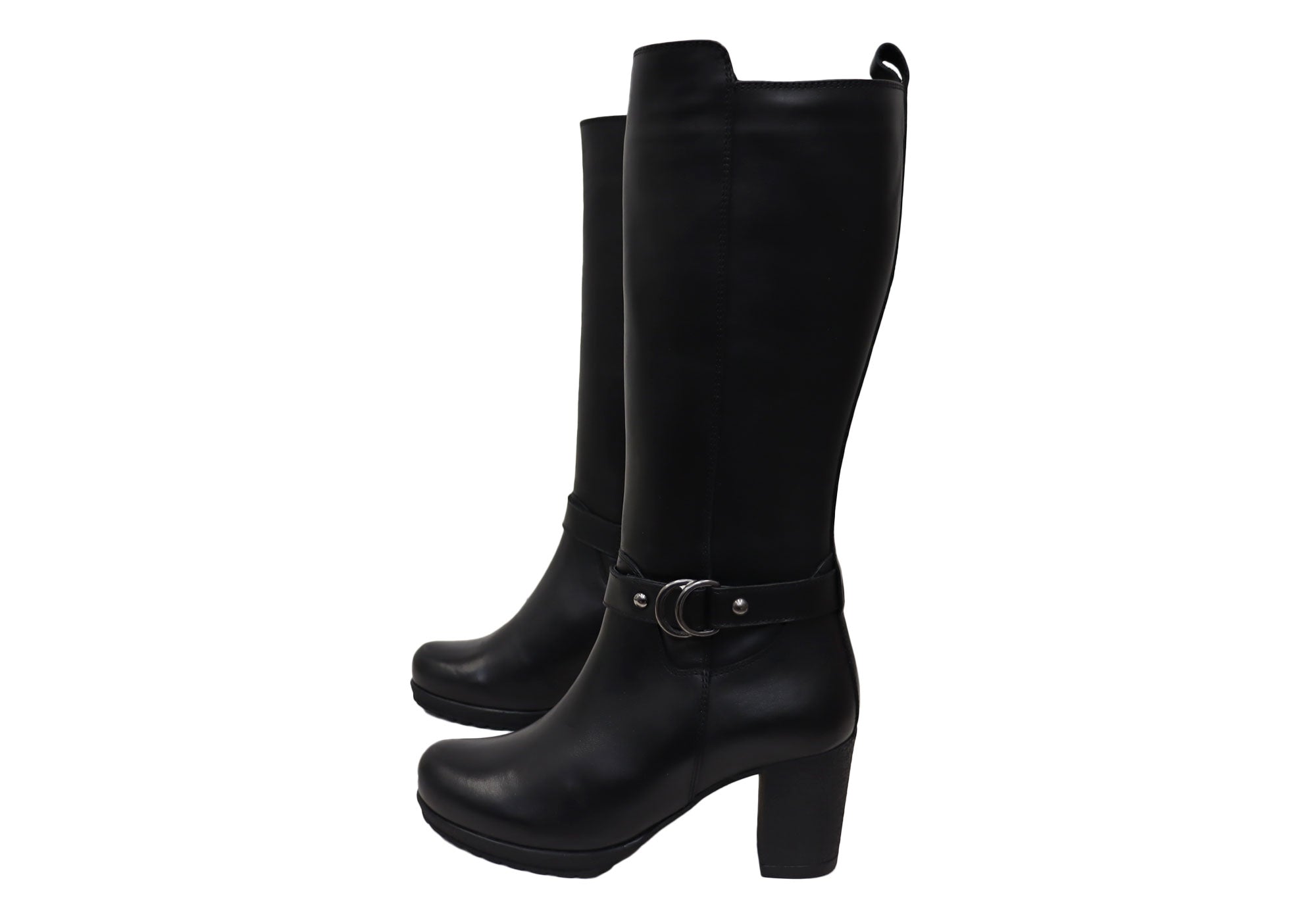 Orizonte Cadby Women's European Comfortable Leather Knee High Boots - Stylish Winter Fashion for Casual Outfits & Office Wear