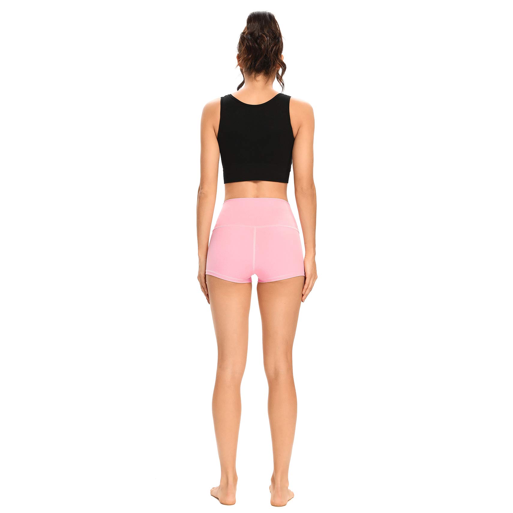 LXNMGO High Waist Yoga Shorts for Women - 2
