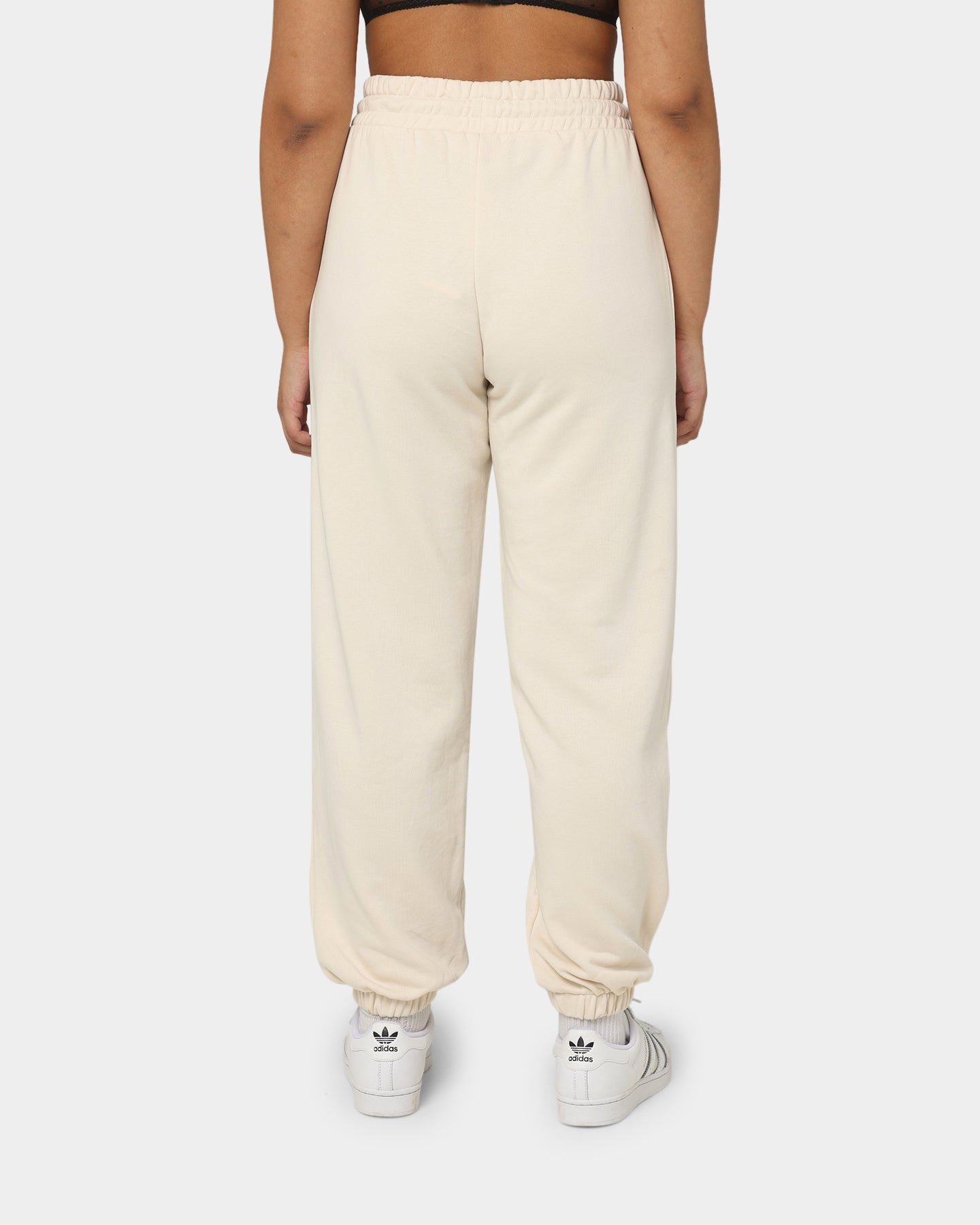 Adidas Women's Wonder White Sweatpants - Comfortable Athletic Pants for Running, Yoga & Lounge Wear