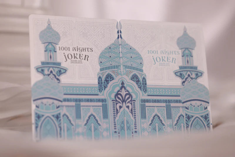 1001 Nights Aurora Qubba Edition Playing Cards - Premium Collectible Deck for Magic Tricks, Poker Games & Gift Giving