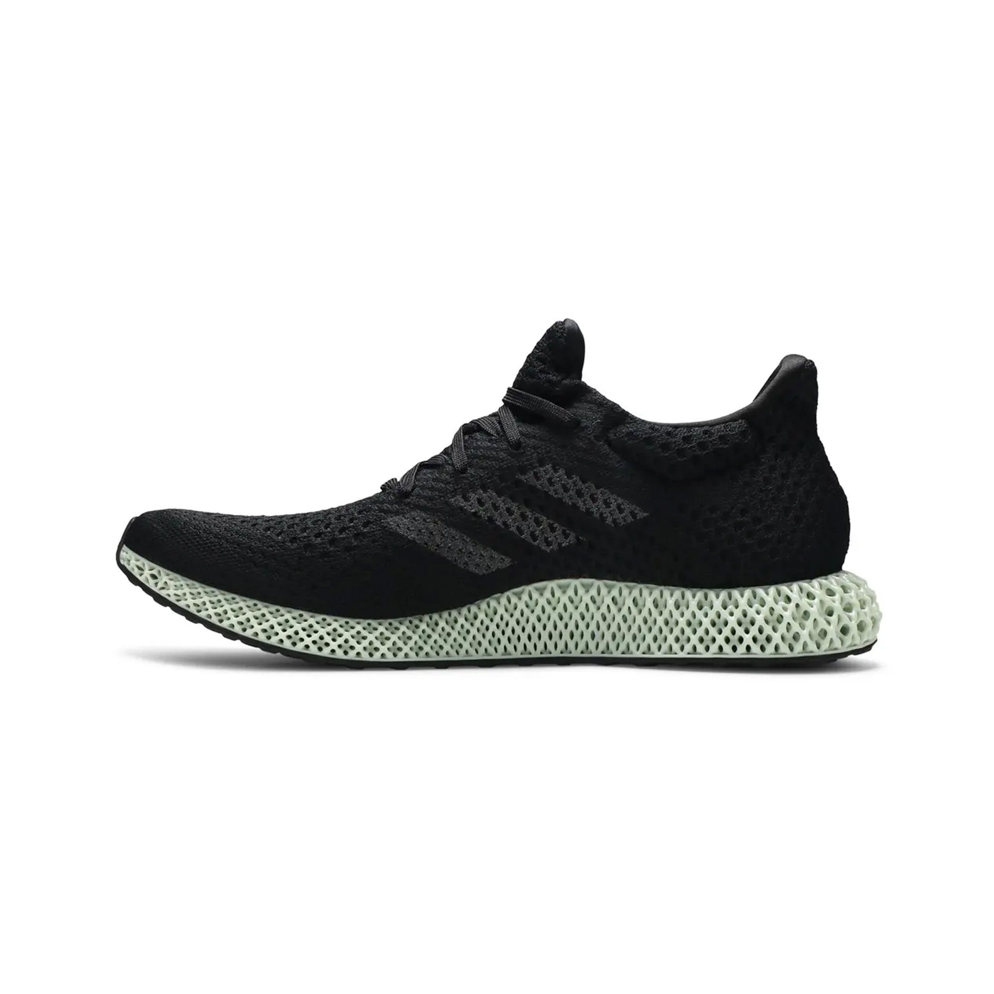 Adidas Futurecraft 4D Running Shoes - Black Green (2021) | Lightweight & Breathable for Men's Athletic Training & Jogging