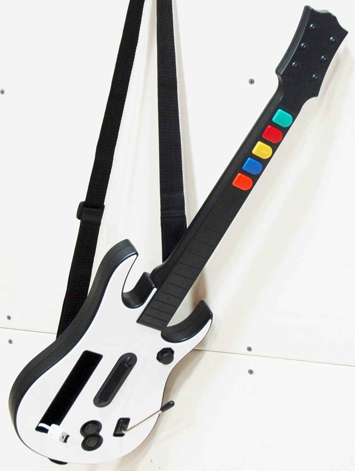 Nintendo Wii Guitar Hero Aerosmith Bundle with Wireless Guitar Controller - Renewed - Rock Out to Classic Hits | Perfect for Game Nights & Music Parties