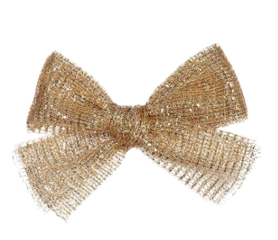 Elegant Knot Tulle Bow Hair Clip - Adjustable Hair Accessory for Women & Girls (One Size) - Perfect for Weddings, Parties & Everyday Styling