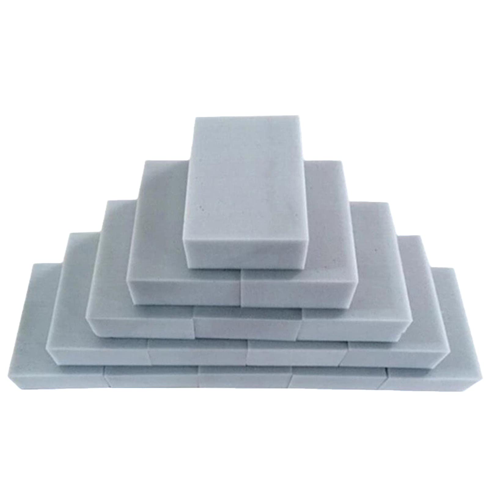 100 PCS Magic Cleaning Sponge - Extra Strong Melamine Foam Eraser for Kitchen, Bathroom, Dishes & Household Cleaning - Non-Toxic Scrub Pads for Stubborn Stains, Grease & Grime Removal (Great for Pots, Pans, Sinks & Countertops)
