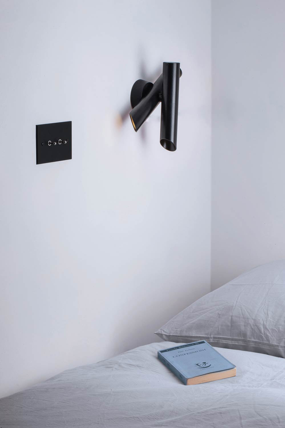 Modern LED Wall Sconce Light Fixture - Dimmable Tube Wall Lamp for Bedroom, Living Room, and Hallway - Energy Efficient Indoor Lighting for Home Decor