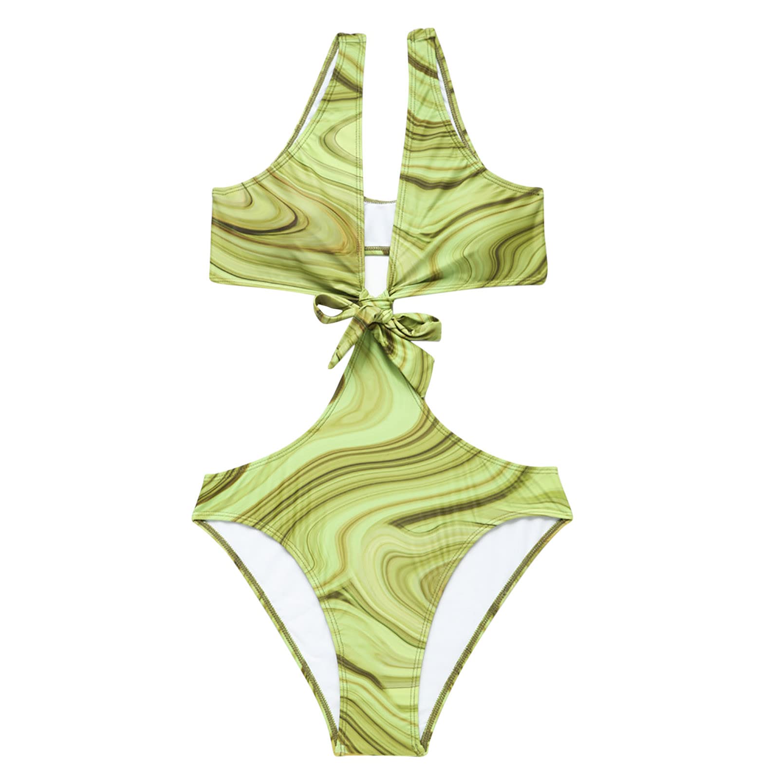 Sexy Women's Halter One Piece Swimsuit - Tankini Bathing Suit for Beach, Pool & Summer Vacation 2023 | A5