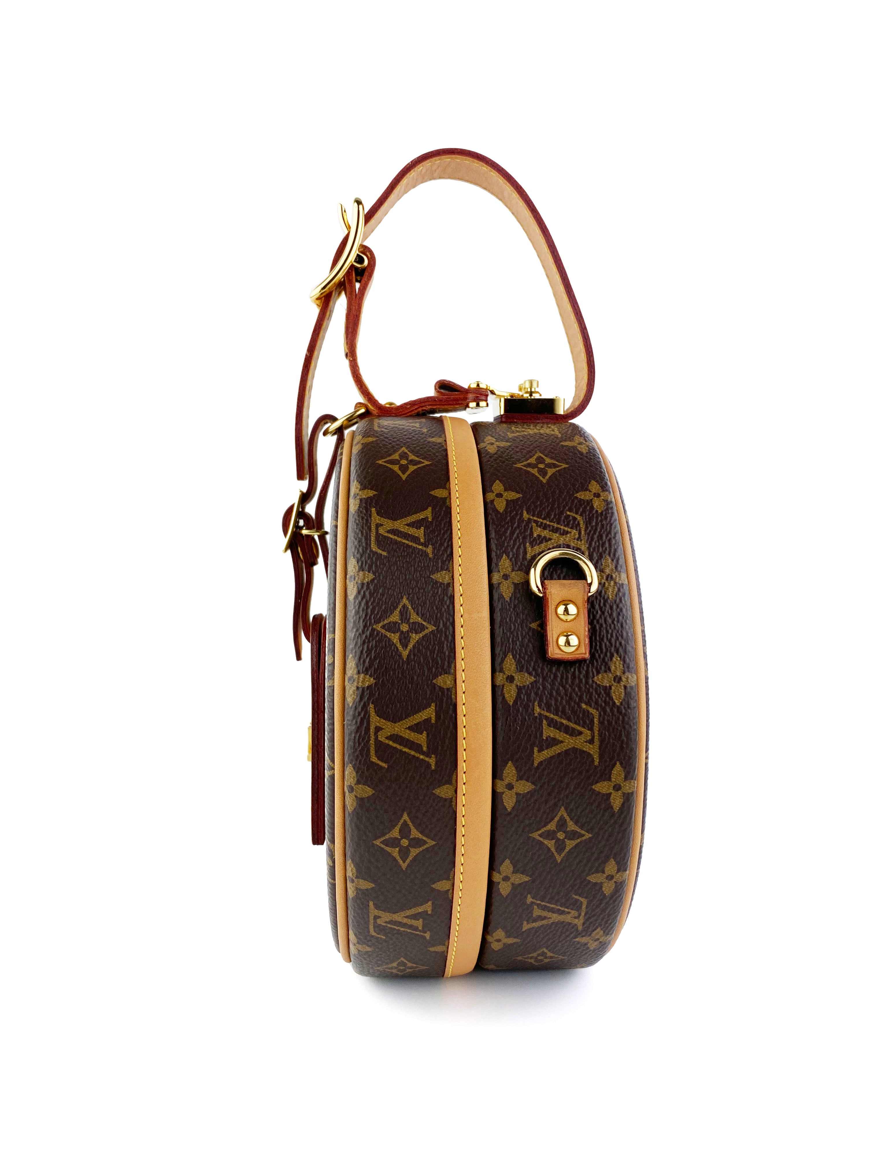 Louis Vuitton Petite Boite Chapeau Bag - Luxury Crossbody Handbag for Women | Perfect for Parties, Date Nights & Special Occasions