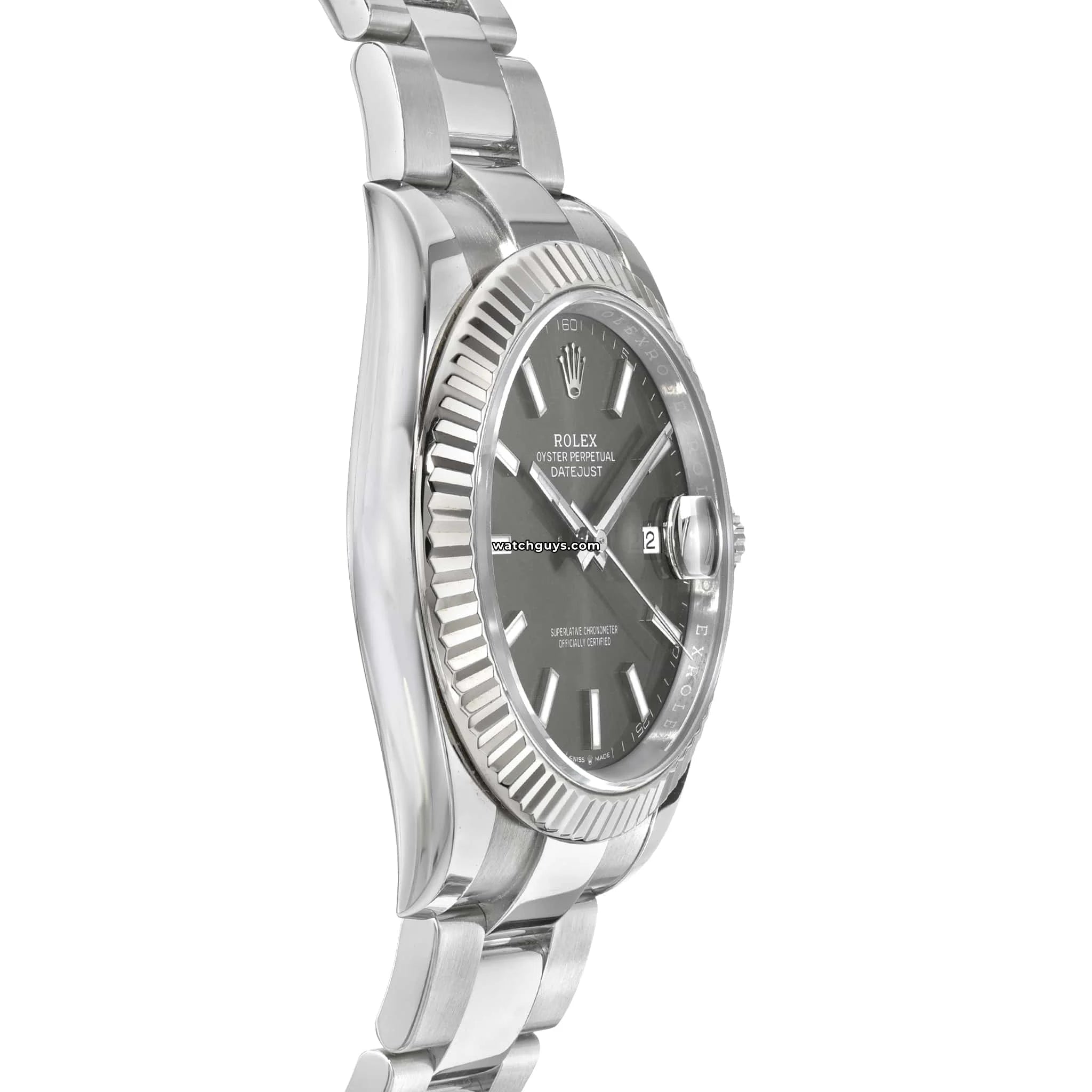 Rolex Datejust 126334 Rhodium Oyster Stainless Steel Watch - Luxury Timepiece for Men, Business & Formal Occasions