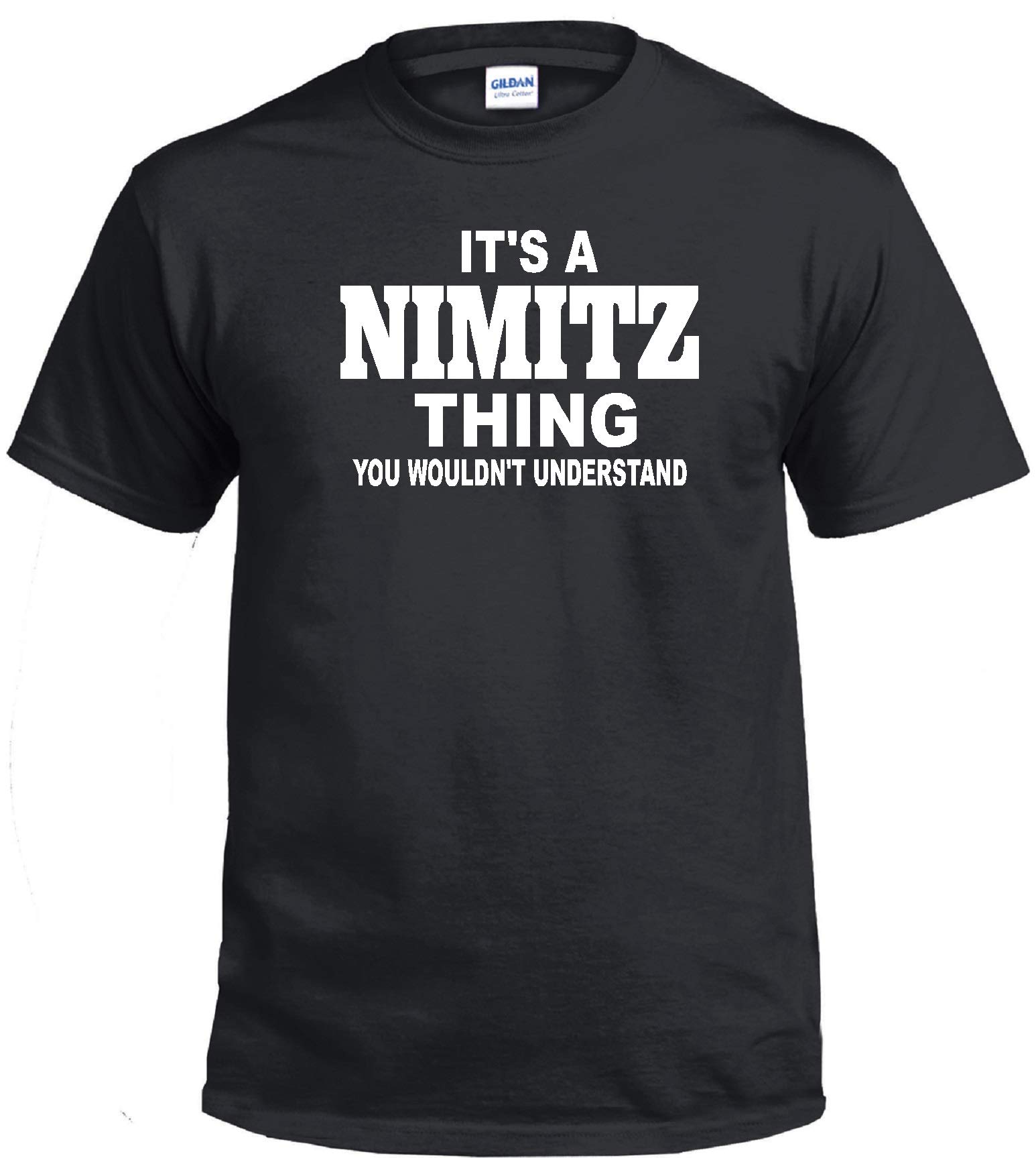 STUFF WITH ATTITUDE Nimitz Graphic Black T-Shirt - Cool Casual Streetwear for Men | Perfect for Everyday Wear, Parties & Urban Fashion