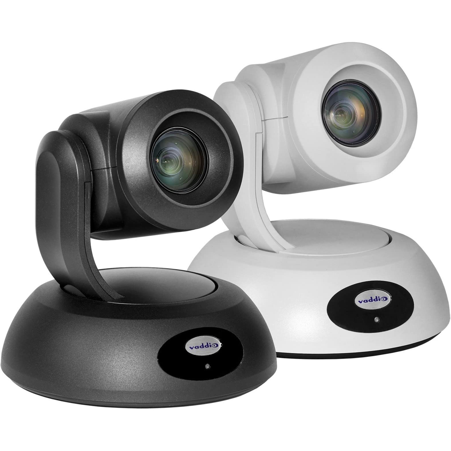 Vaddio RoboSHOT 1080p HD Video Conferencing Camera with 60fps - White | Professional PTZ Webcam for Zoom, Teams, Webinars & Remote Meetings