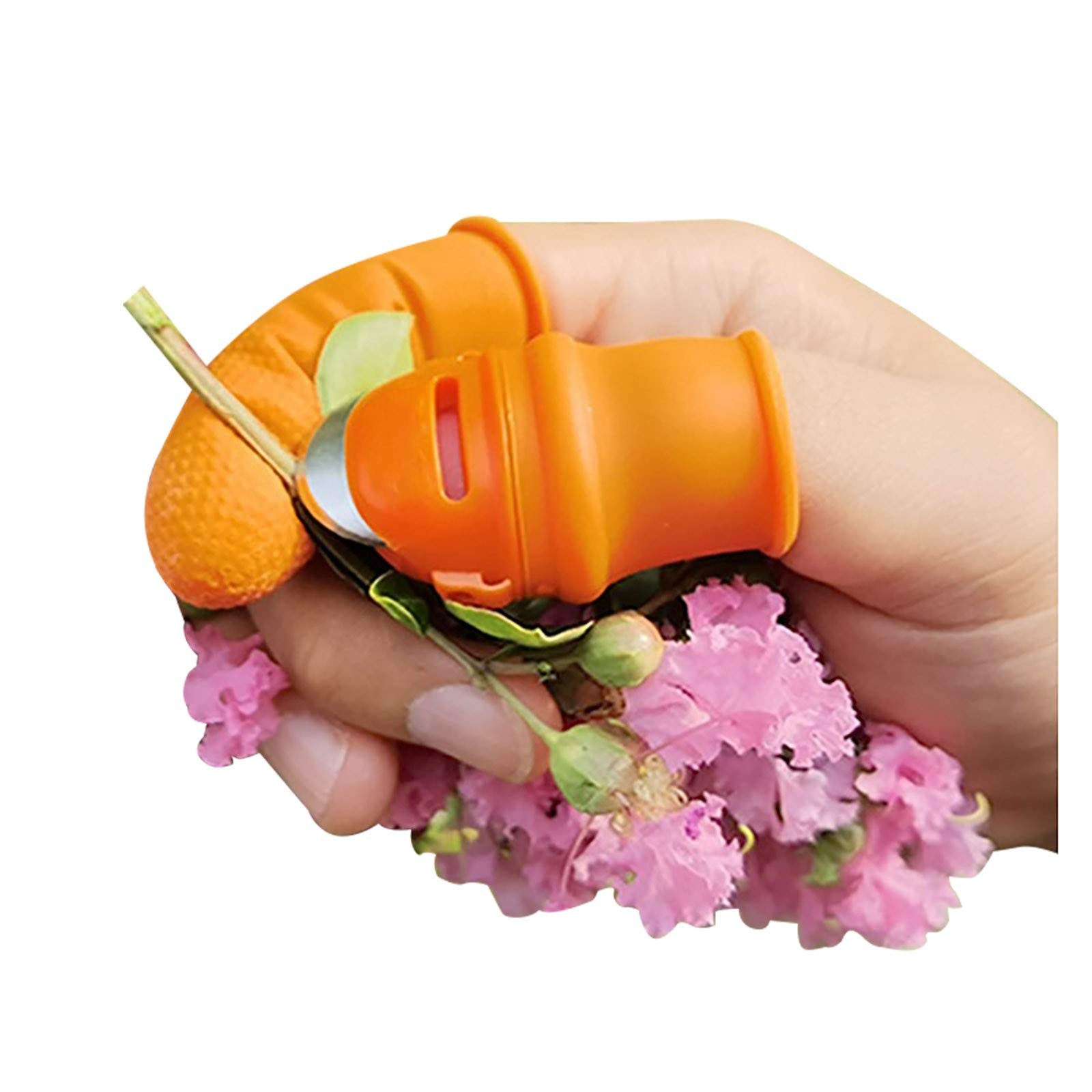 Ergonomic Silicone Thumb Knife - Multi-Purpose Gardening & Kitchen Tool for Vegetable Peeling, Fruit Cutting & Home Improvement - Large Size Finger Cots for Comfort & Safety (Perfect for Meal Prep, Harvesting & DIY Projects)