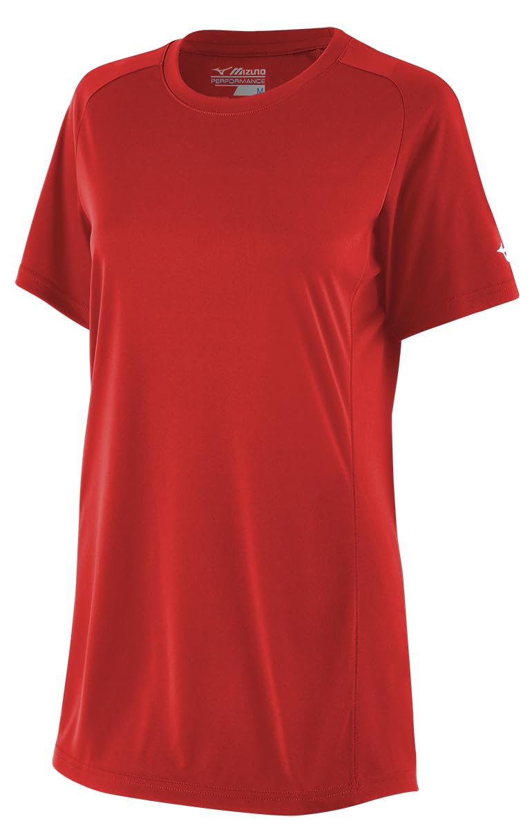 Mizuno Girls Crew Neck Jersey - Soft & Comfortable Baseball Tee for Youth Sports & Casual Wear