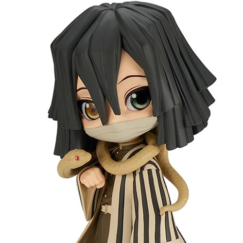 Demon Slayer Q Posket Obanai Iguro Figure (Version B) - Anime Collectible for Fans, Home Decor & Gift Idea