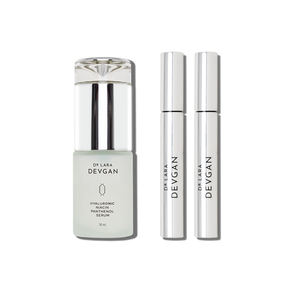 Platinum Beauty Collection: Lip Gloss, Mascara & Skincare Set for Glowing Skin – Perfect for Daily Makeup & Night Out Looks