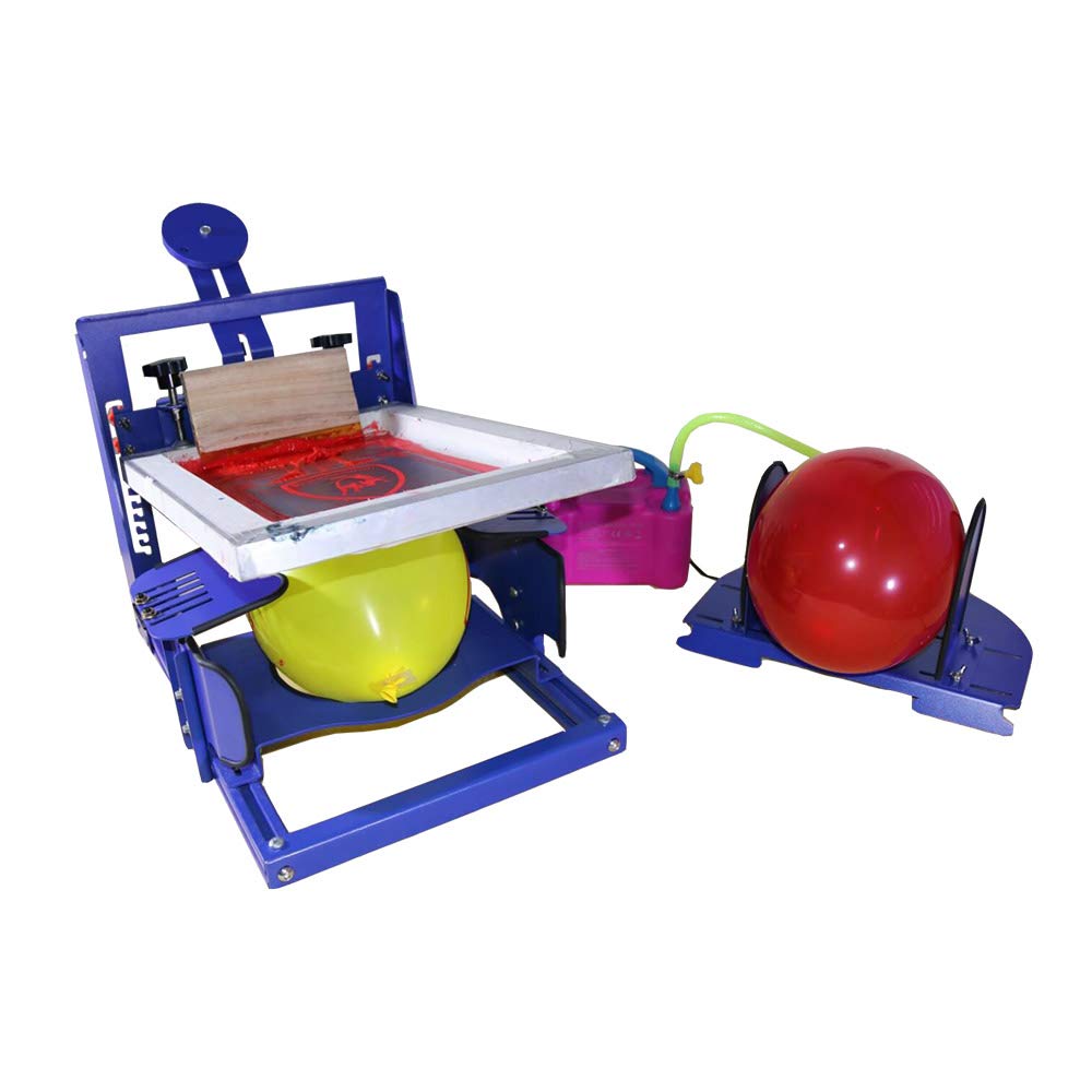 Manual Balloon Screen Printing Kit - DIY Printer for Wedding, Baby Shower & Birthday Parties (110V) | Perfect for Christmas Decorations & Custom Party Balloons