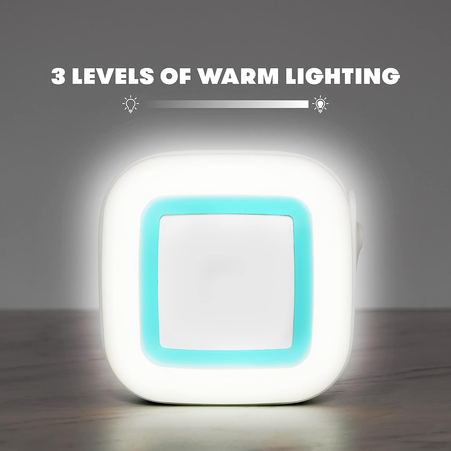 2 in 1 Portable Sound Machine and Nightlight for Baby - White Noise Maker & Soothing Night Light for Nursery, Bedroom, Travel, and Sleep Aid