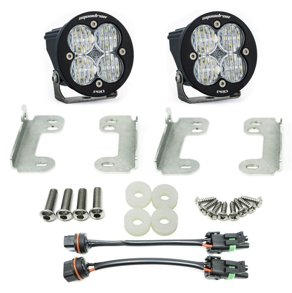 2024 Jeep Gladiator JT Fog Light Pocket Kit - Durable Off-Road LED Fog Lights for Enhanced Visibility in All Weather Conditions | Perfect for Night Driving & Adventure Off-Roading