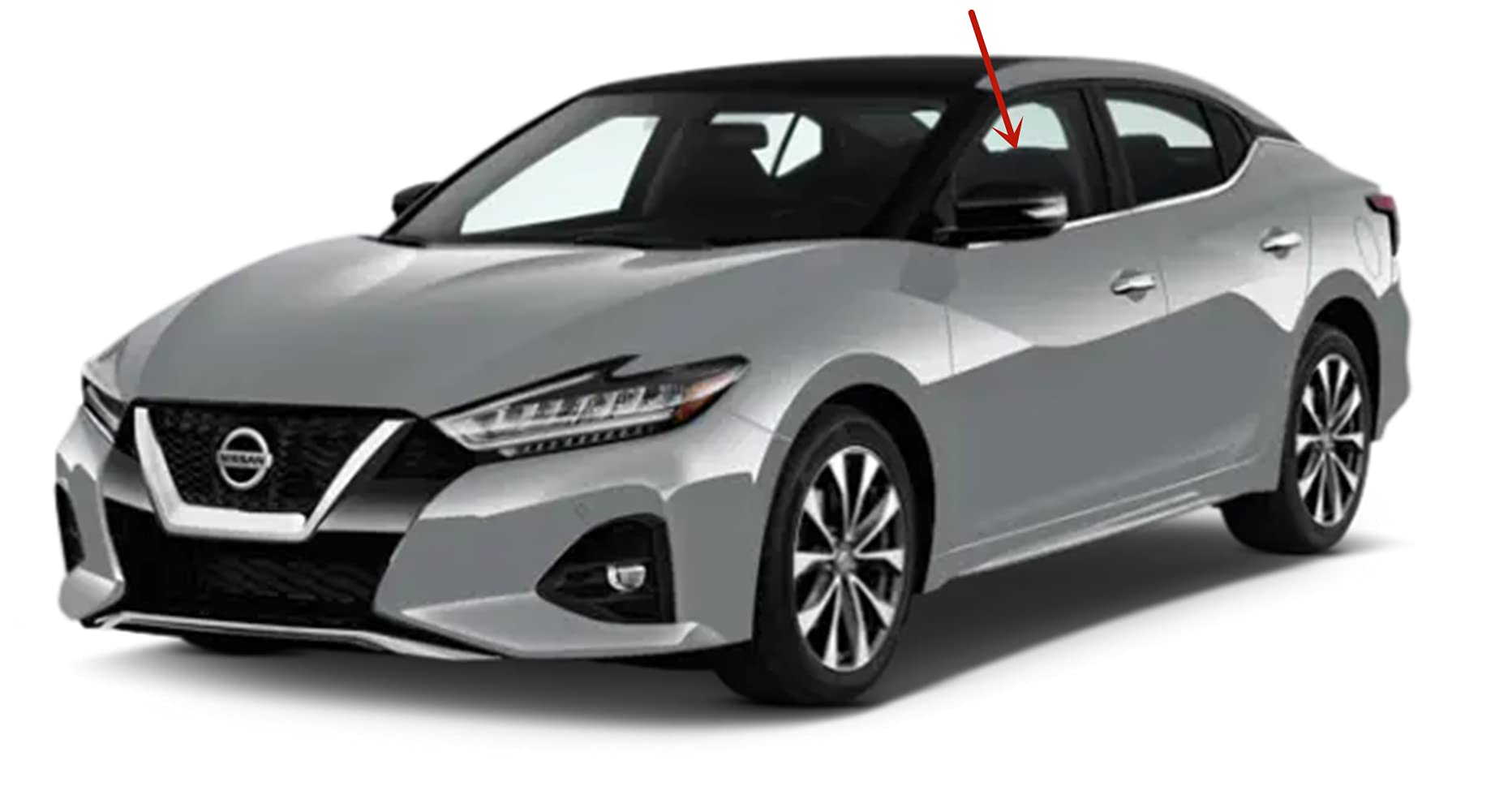 Replacement Laminated Driver Side Front Door Window Glass for Nissan Maxima 2016-2023 - Perfect Fit & OEM Quality - Ideal for Car Window Repair & Replacement