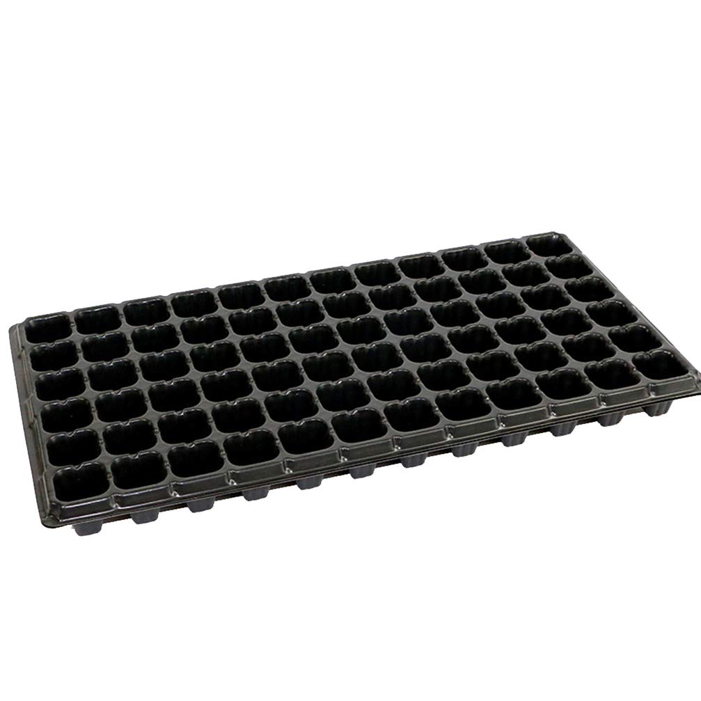 DOITOOL 10PCS 72-Hole Seed Starter Trays - Gardening & Bonsai Plant Growing Kit for Indoor/Outdoor Use