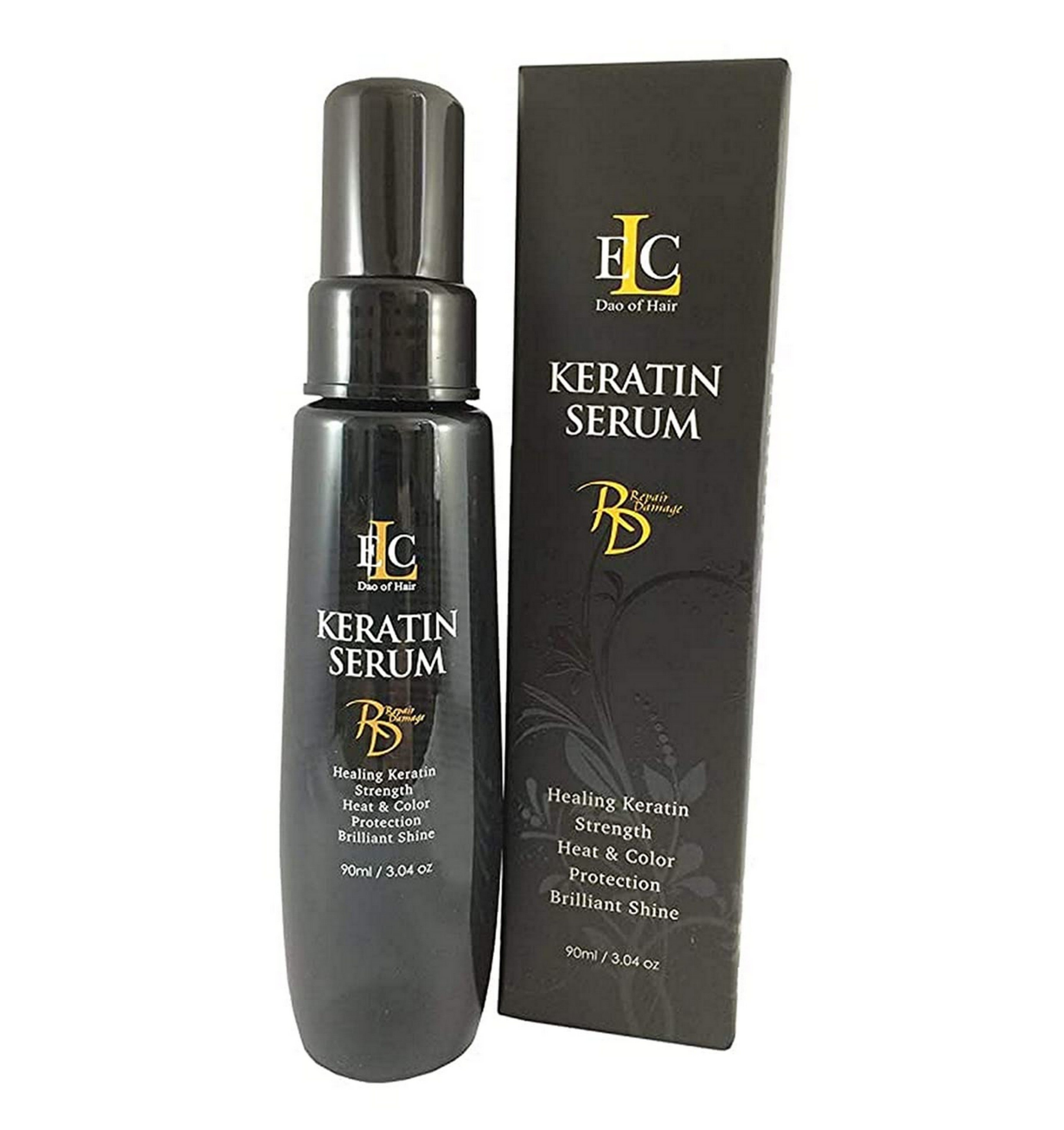 ELC Dao of Hair Repair Serum - Keratin Treatment for Damaged Hair, 1.35 oz | Leave-In Conditioner for Dry, Frizzy & Split Ends | Perfect for Daily Hair Care & Styling
